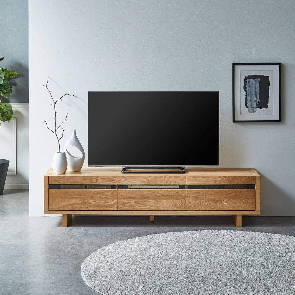 【OUTLET】テンゲンⅡ テレビボード 幅200cm オーク 収納棚