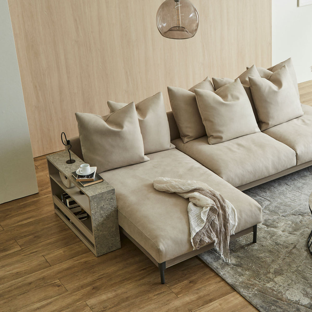 ロベルディ　シェーズソファ　幅90cm