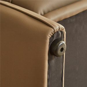 グランベルツ ソファ 3人掛け #FLT02 シャドーグレージュ（ファインレザーテックス）