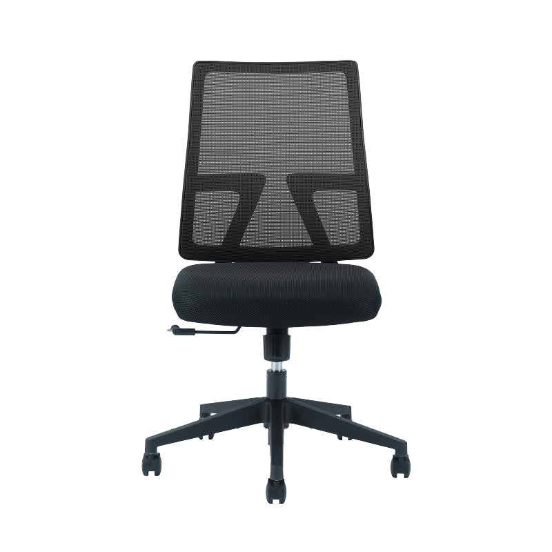 ショット オフィスチェア 肘無 昇降式