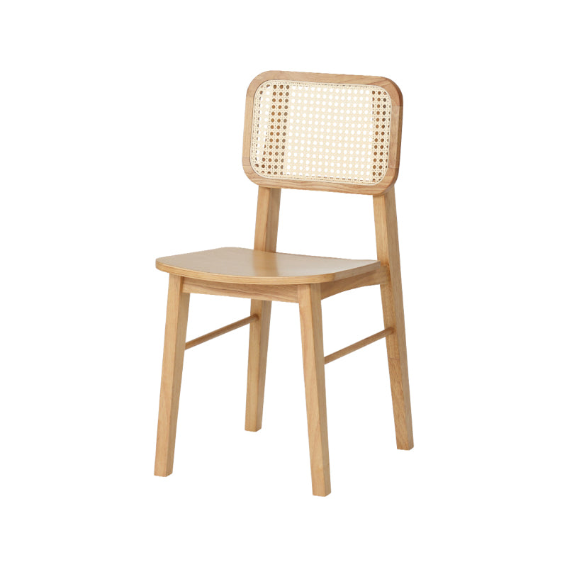 ビンズ ダイニングチェア ラタン 板座 ナチュラル
