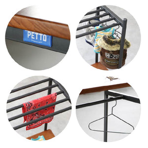 ルスト ペット用ハンガーラック #ブラウン