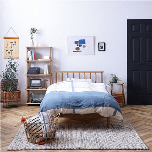 トロリ② ベッドフレーム ノラリマットレス セット #18cm