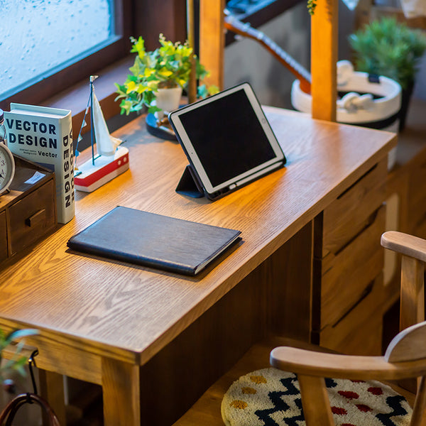 ピポⅡ デスク チェストタイプ #オーク #幅110cm