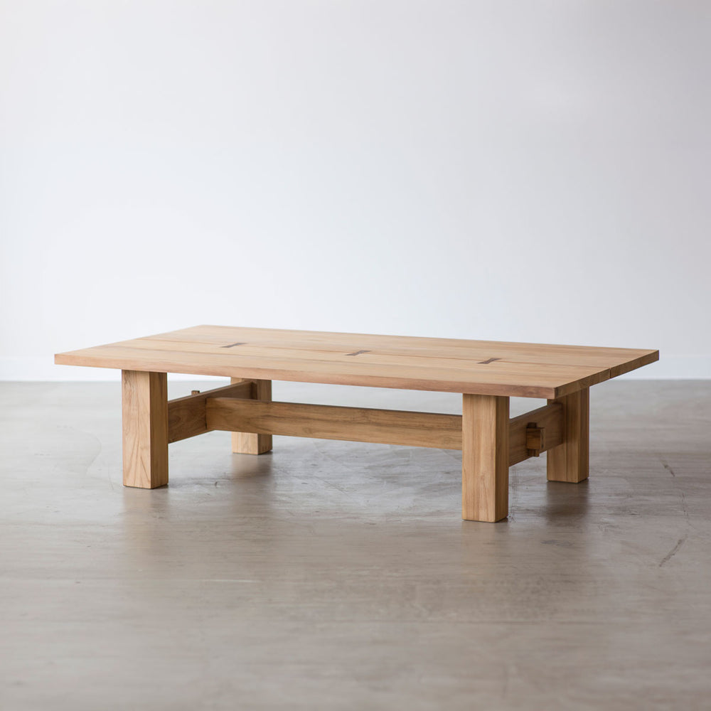 タスカー センターテーブル チーク無垢材