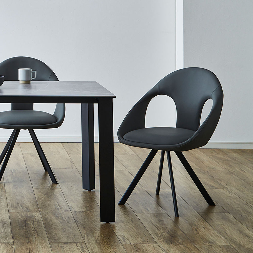 アーロン ダイニングチェア 回転式