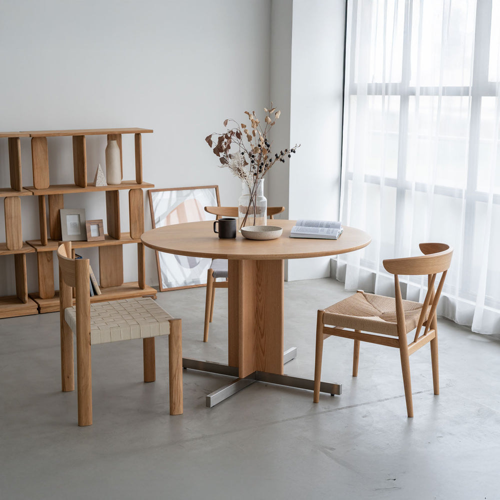 オアロ ダイニングテーブル 円形