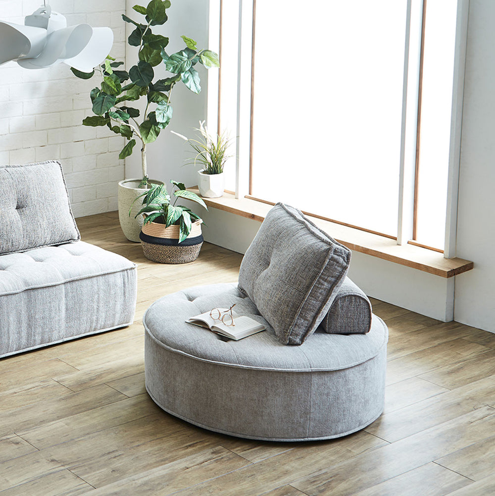 ベリティ 1.5人掛け丸ソファ