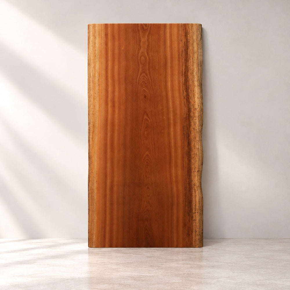 【OUTLET】一枚板テーブル　サペリ　419-3-2　(W160cm)