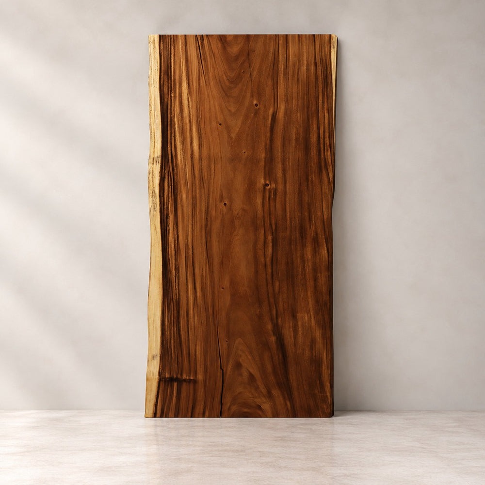 【OUTLET】一枚板テーブル　モンキーポッド　346-9-1　(W200cm)