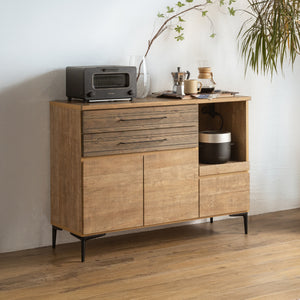 ナリエ 幅120cm キッチンカウンター #Default Title