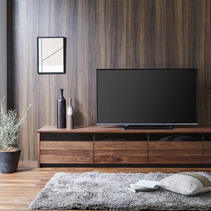 レンジⅡ テレビボード 幅220cm #ウォールナット