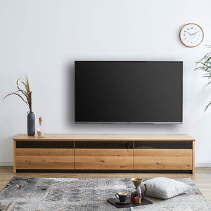 レンジⅡ テレビボード 幅220cm #ウォールナット