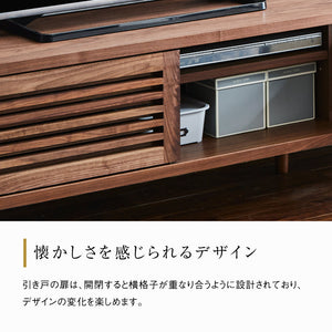 ラバ テレビボード #ウォールナット #幅180cm