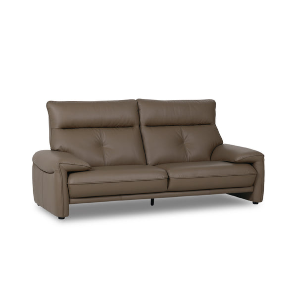 グランベルツ ソファ 3人掛け #FLT02 シャドーグレージュ（ファインレザーテックス）