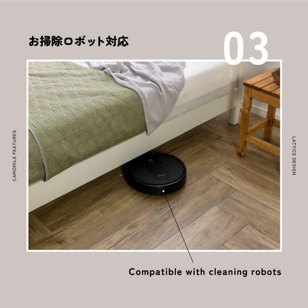 カモミール③ ベッドフレーム ノラリマットレス セット #シングル